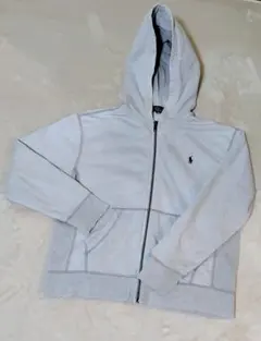 ラルフローレン150／フード付きパーカー 150サイズ グレー