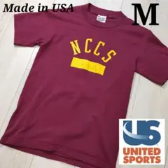 USA製 90s United Sports プリント T シャツ レッドのサムネイル