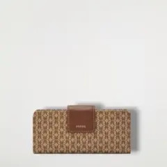 Fossil フォッシル カードケース マディソン プリント タブ クラッチ