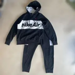 Nike Air スウェットセット 黒/白