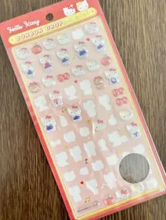 【大人気！！】【品薄】【正規品】ボンボンドロップシール　ミニ　キティ　おすわけ