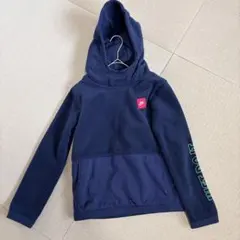 ナイキ パーカー ネイビー 子供用 M 140cm フリース