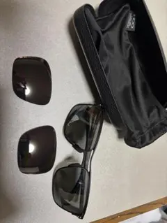 MOSCOT LEMTOSH用 クリップオンサングラス 黒 ケース付 新品 46 - メルカリ