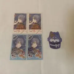 にじさんじ　Melty Valentine　小柳ロウ　チェキ　　特典ステッカー