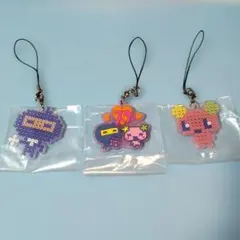 たまごっち一番くじ　F賞きらきらラバーチャーム3個セット