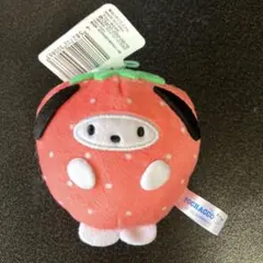 【新品未使用】サンリオキャラクターズ フルーツきぐるみマスコット ポチャッコ