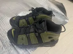 NIKE AIR MORE UPTEMPO スニーカー オリーブ ブラック