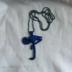 syudou 激愛 フラミンゴラバーネックレス Blue 青