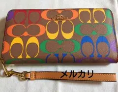 2025年最新】coach レインボー 財布の人気アイテム - メルカリ