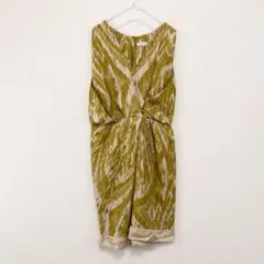 DRIES VAN NOTEN シルク ノースリーブワンピース 38のサムネイル