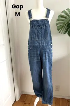 【gap ギャップ】オーバーオール　M ブルー