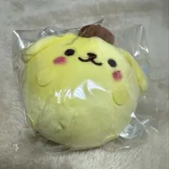 サンリオキャラクターズ ぬいぐるみ　マスコット　チャーム　ポムポムプリン
