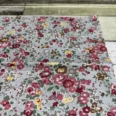 感謝SALE リバティ生地幅半分×19cm ラメ入り