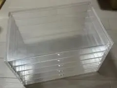 無印良品　アクリルケース　5段