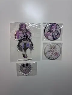 キュアキッス アクリルスタンド 缶バッジ キュアズキューン Blu-ray特典