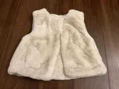 ベビー ファーベスト クリーム色 96cm