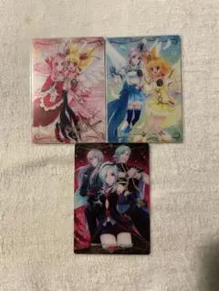 プリキュアカードウエハース フレッシュプリキュア 3点セット