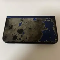 に*も様 New 3DS LL ダークブルー 外装傷あり