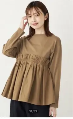 新品未使用‼️SHIPS Colors フリル長袖カットソー