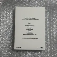 BTS RM ナムジュン indigo アルバム postcard