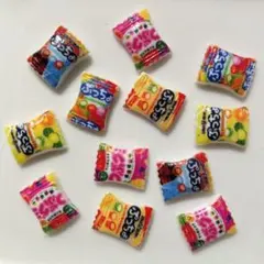 お菓子ネイルパーツ12個
