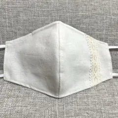 ★(new)ハンドメイド.シンプルマスク(ワンポイント)