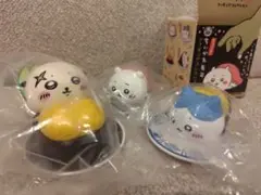 ちいかわ寿司　フィギュアコレクション　ちいかわ、ハチワレ、ラッコ 3体セット