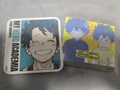 僕のヒーローアカデミア 原画展 アートコースター 緑谷出久 死柄木弔 幼少期