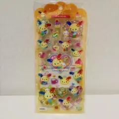 ドロップジェリーシール　ウサハナ　サンリオ ボンボンドロップ　立体シール