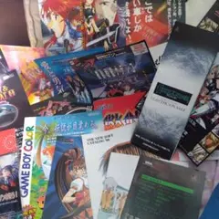 当時物）90年代 ゲーム 販促チラシ パンフ 詰め合わせ（非売品
