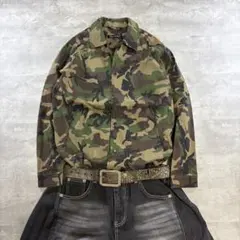 y2k archive camouflage Coach jacket