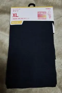 ユニクロHEATTECHタイツ XL ネイビー