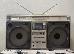 シャープ　ラジカセ　GF-505ST　動作品　レトロ　美品のサムネイル