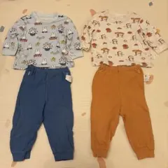 ユニクロ ベビー 長袖 パジャマ セット パンどろぼう ミッフィー 80サイズ