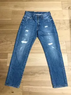 ダメージデニム ストレート　lugnoncureのサムネイル