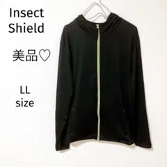 美品Insect Shield インセクトシールド虫よけメッシューパーカー LL