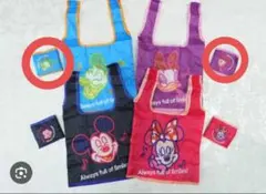 ディズニー限定 ガチャ エコバッグ ドナルド2個 デイジー1個 3個セット