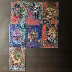 スーパードラゴンボールヒーローズカード( 7枚)