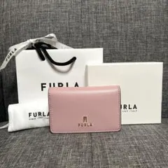 FURLA フルラ カードケース 名刺入れ ピンク