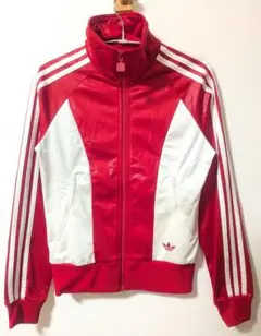 極美品✨️adidasアディダス 刺繍トラックジャケット古着ジャージトップ