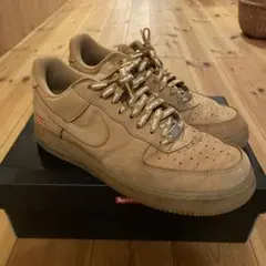 NIKE エアフォース1 / SUPREMEフラックス ウィート TA1849