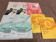 Anua & medicube スキンケアマスクセット