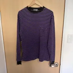 グッドイナフGDEH ボーダー 長袖Tシャツ M