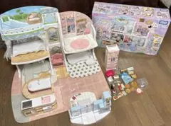 リカちゃん おしゃべりトランク 2階だて グランメゾン 冷蔵庫 小物 セット