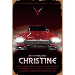 新品 ブリキ看板 CHRISTINE クリスティーン 映画 ポスター ホラー