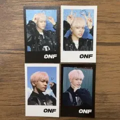 ONF オネノプ GO LIVE WYATTワイアット ポラロイド風トレカ 4枚 - メルカリ