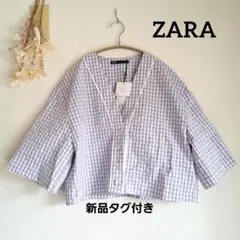 zara シャツ チェック