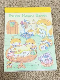Petit Hamu Room メモ帳 平成レトロ 当時物 ハムスター - メルカリ