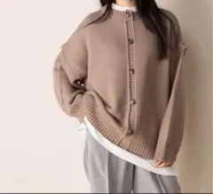 2wayダメージニットプルオーバー