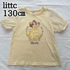 littc リトシー　130㎝ ベル　美女と野獣　半袖Tシャツ　イエロー系　夏